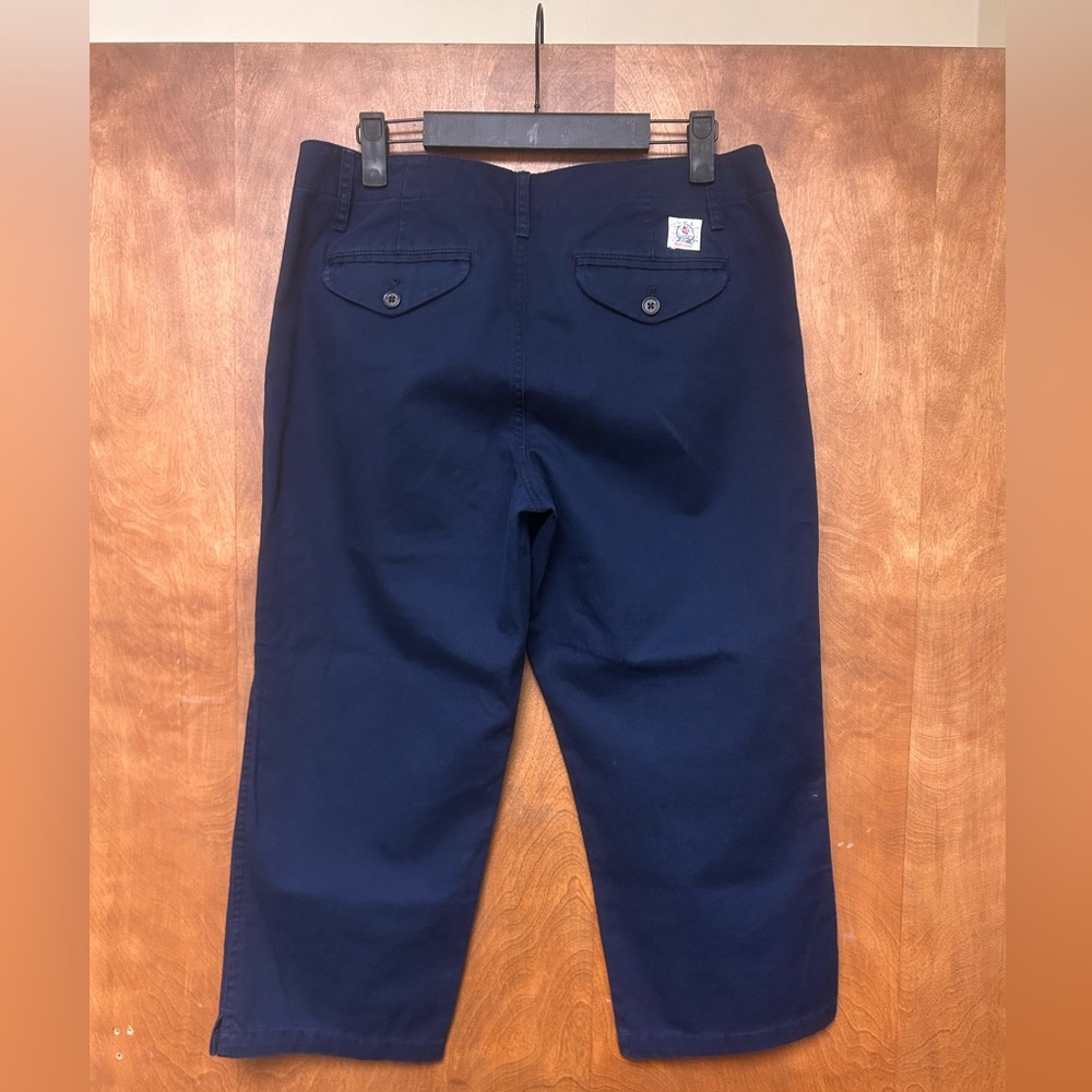 Lauren Jeans Co by Ralph Lauren Crop Chino-Navy